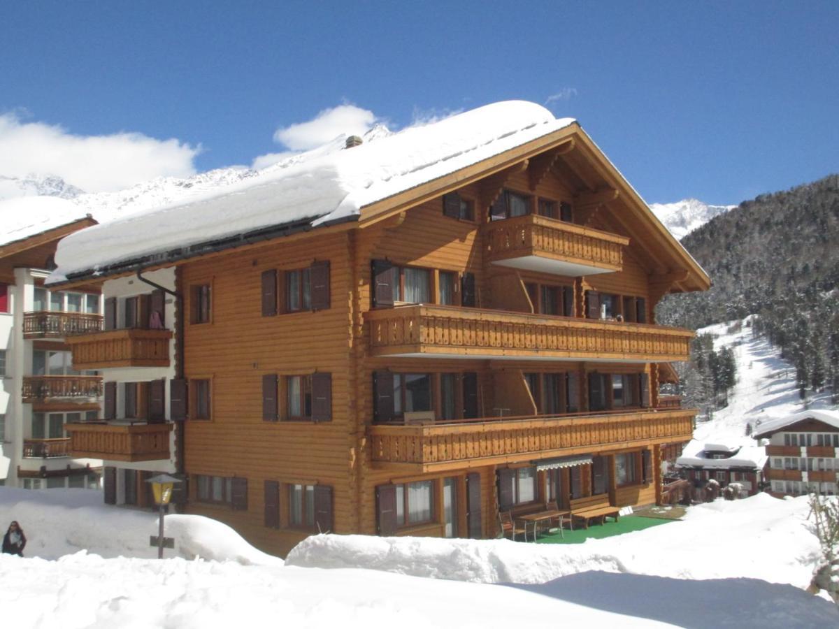 Haus Avalanche Lägenhet Saas Fee Exteriör bild
