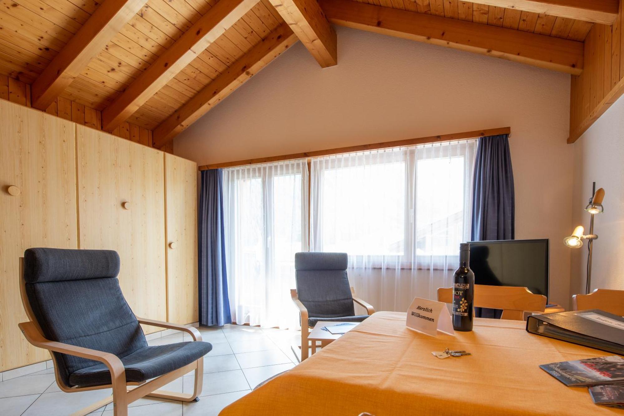 Haus Avalanche Lägenhet Saas Fee Rum bild