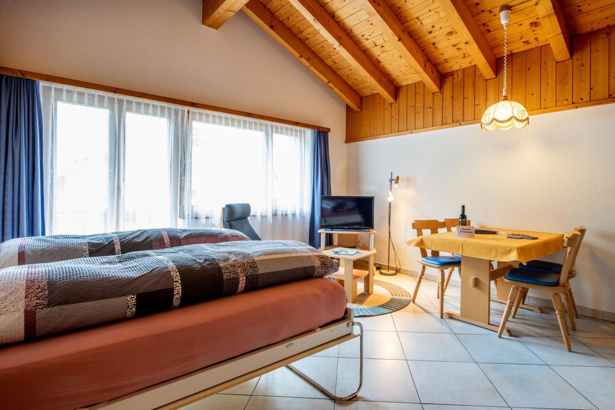 Haus Avalanche Lägenhet Saas Fee Rum bild